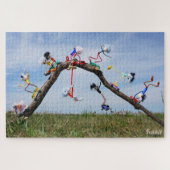 Fubby's skating and performing stunts. legpuzzel (Horizontaal)