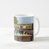 Fubby's spelen 'mens erger je niet !'. koffiemok (Voorkant rechts)