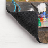 Fubby's spelen 'mens erger je niet !'. muismat (Hoek)