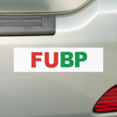 FUBP BUMPERSTICKER (Op auto)