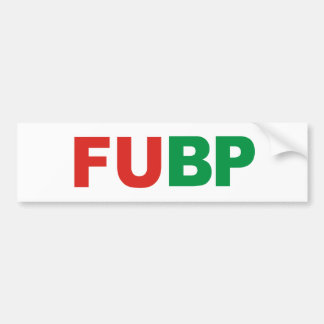 FUBP BUMPERSTICKER