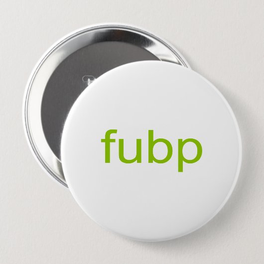 FUBP RONDE BUTTON 4,0 CM (Voorkant /achterkant)