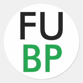 FUBP RONDE STICKER