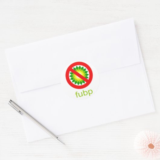 FUBP RONDE STICKER (Envelop)