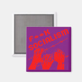 Fuc>| Barb Wire socialisme #USAPatriotGraphics © Magneet (Voorkant / Achterkant)