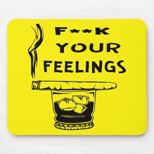 Fuc>| Uw gevoelens #USAPatriotGraphics © Muismat (Voorkant)