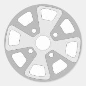 Fuchs 4 bout sticker (Voorkant)