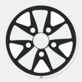 Fuchs 5 bout sticker (Voorkant)