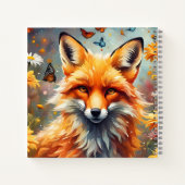 Fuchs auf der Wiese Notitieboek (Achterkant)