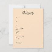 Fuchs auf der Wiese Notitiekaartje (Achterkant)