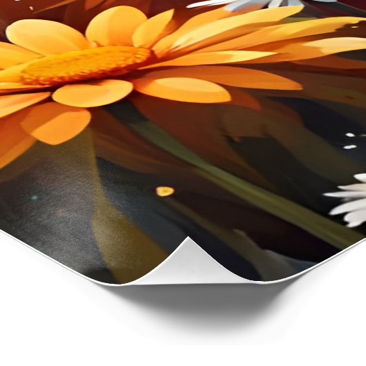 Fuchs auf der Wiese Perfect Poster (Hoek)