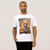 Fuchs auf der Wiese T-shirt (Voorkant volledig)