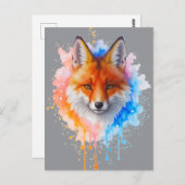 Fuchs Briefkaart (Voorkant / Achterkant)