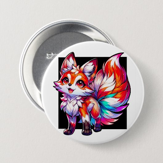 Fuchs Button (Voorkant /achterkant)