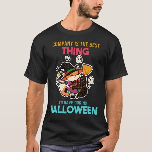 Fuchs dansmagie Halloween Party T-shirt (Voorkant)