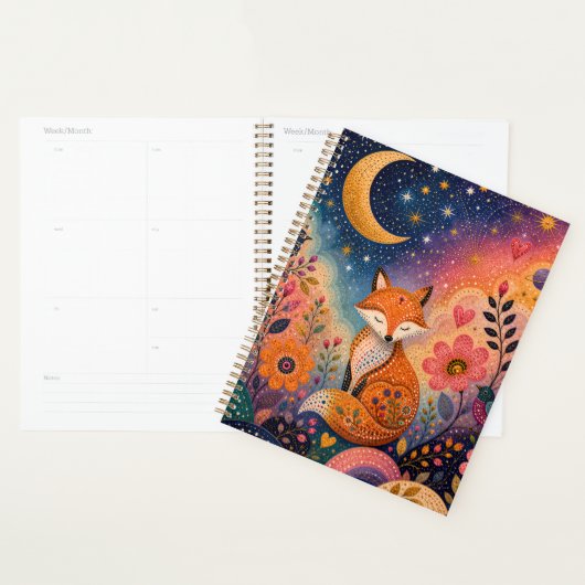 Fuchs im Sternengarten Planner (Display)