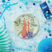 Fuchs im Wald Papieren Bordje (Feest)