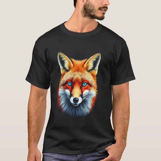 Fuchs Kunstontwerp 1 T-shirt (Voorkant)