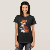 Fuchs Rotfuchs Drink koffiebonen T-shirt (Voorkant volledig)