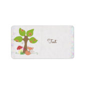 Fuchs unterm Baum Etiket (Voorkant)