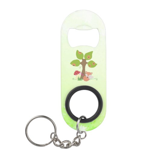 Fuchs unterm Baum  Mini Flessenopener (Voorkant)