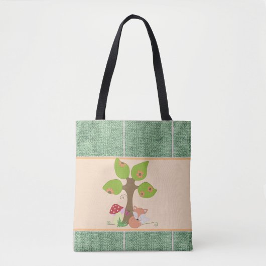 Fuchs unterm Baum Tote Bag (Voorkant)