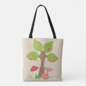 Fuchs unterm Baum Tote Bag (Achterkant)
