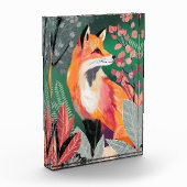 Fuchs Zauberwald Hand-Painted Nature Illustrations Fotoblokken (Links)