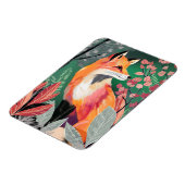 Fuchs Zauberwald Hand-Painted Nature Illustrations Magneet (Linkerzijde)