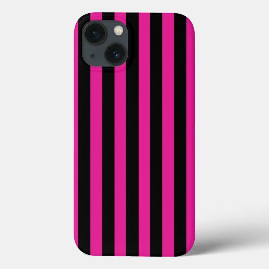 Fuchsia and black snoep strees Hoesje-Mate iPhone Case-Mate iPhone Case (Achterkant)