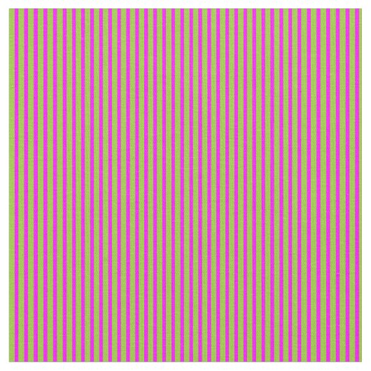 Fuchsia and Green Pattern Stof (Close Up)
