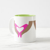 Fuchsia and Limoen SHOE LOVE MOK (Voorkant links)