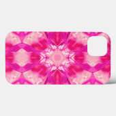 Fuchsia and Pastel Pink Tie Dye Pattern Case-Mate iPhone Case (Achterkant (horizontaal))