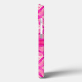 Fuchsia and Pastel Pink Tie Dye Pattern Case-Mate iPhone Case (Achterkant / Links)