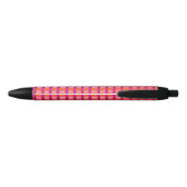 Fuchsia and Tangerine Plaid Pen (Achterkant)