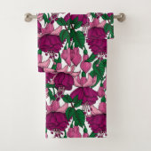 Fuchsia Bad Handdoek (Insitu)