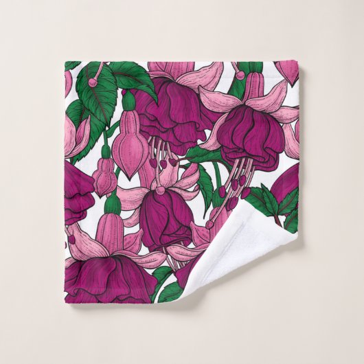 Fuchsia Bad Handdoek (Wasdoekje)