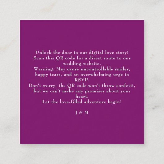 Fuchsia Betovering: Waterverf Informatiekaartje (Achterkant)