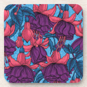 Fuchsia Bier Onderzetter (Voorkant)