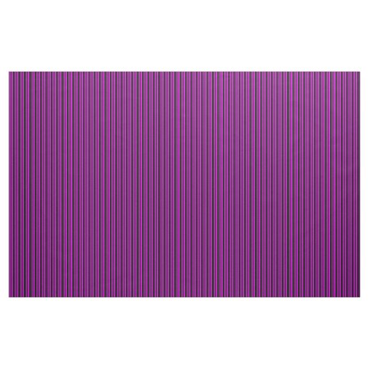 Fuchsia & Black Lined Pattern Stof (Yard (91,4 cm))