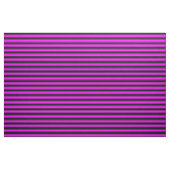 Fuchsia & Black Stripes Stof (Yard (91,4 cm))