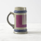 Fuchsia blauw grijs bierpul (Links)