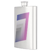 Fuchsia blauw grijs flacon (Links)