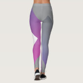 Fuchsia blauw grijs leggings (Achterkant)