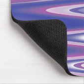 Fuchsia blauw grijs muismat (Hoek)