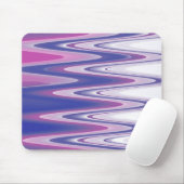 Fuchsia blauw grijs muismat (Met muis)