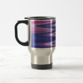 Fuchsia blauw grijs reisbeker (Links)