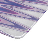 Fuchsia blauw grijs snijplank (Hoek)