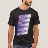 Fuchsia blauw grijs t-shirt (Voorkant)