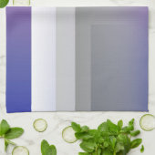 Fuchsia blauw grijs theedoek (Gevouwen)